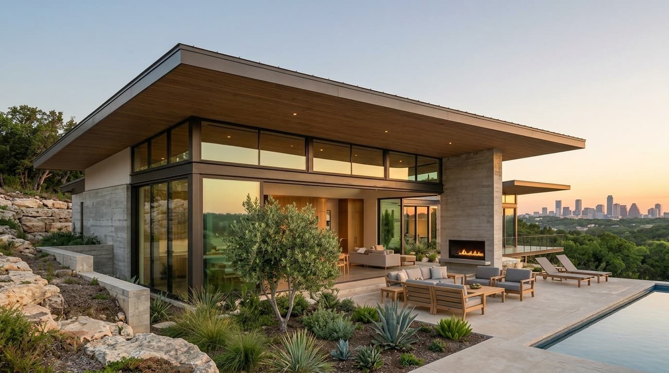 Indoor/outdoor living, courtyard or pool